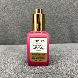 FINDLEY Face Serum‎ Vitamin C + Rose + Squalane Brightens & Hydrates 2 oz